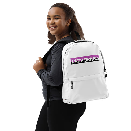 Lady Driven - Backpack (White)