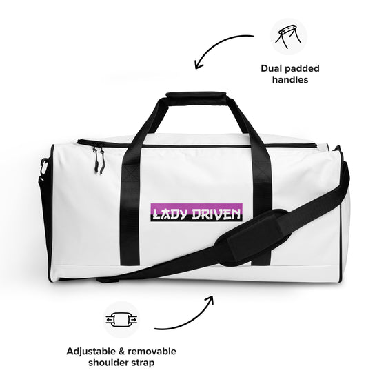 Lady Driven - Duffle Bag (White)