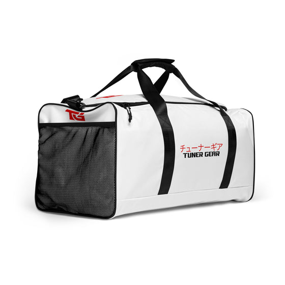 Tuner Gear Japanese - Duffle Bag (White)