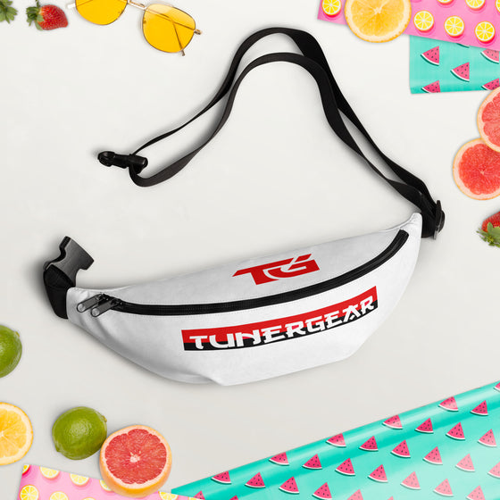 Tuner Gear Banner - Fanny Pack (White)