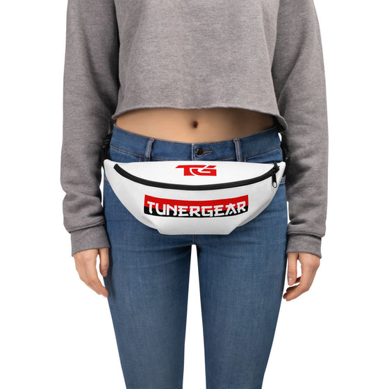 Tuner Gear Banner - Fanny Pack (White)