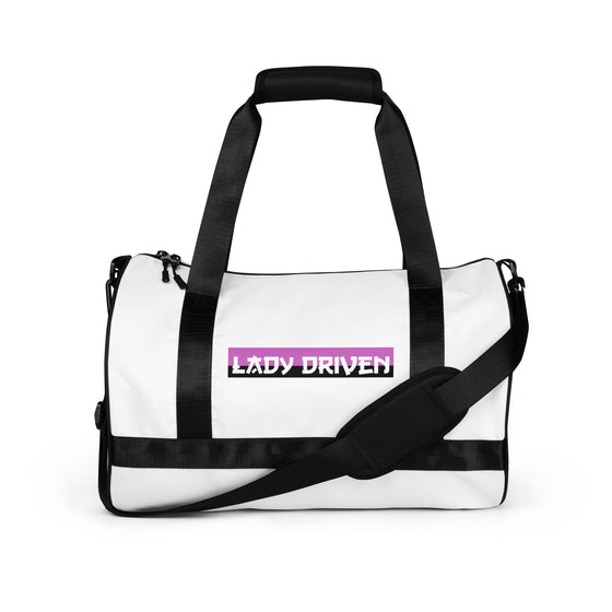 Lady Driven - Gym Bag (White)