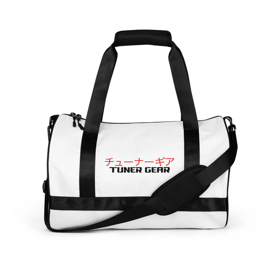 Tuner Gear Japanese - Gym Bag (White)