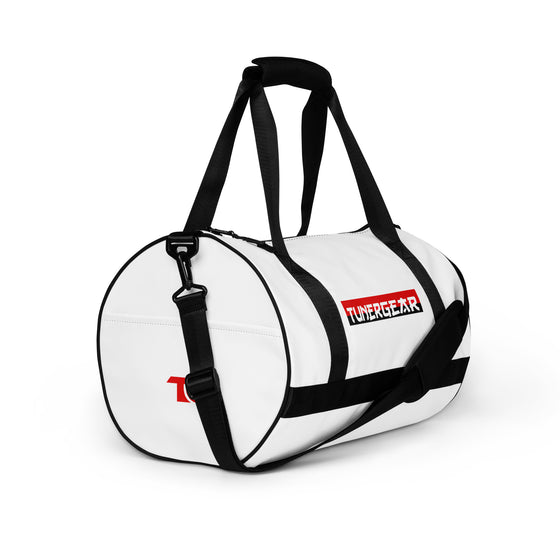 Tuner Gear Banner - Gym Bag (White)