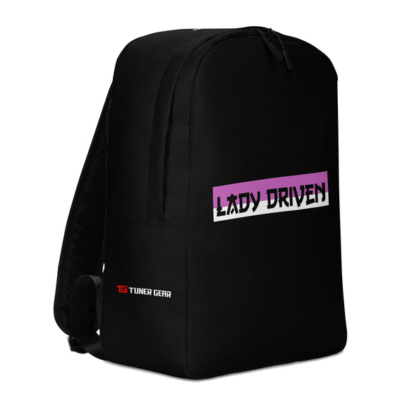 Lady Driven - Minimalist Backpack (Black)