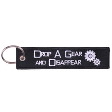  Drop A Gear And Disappear Key Tag
