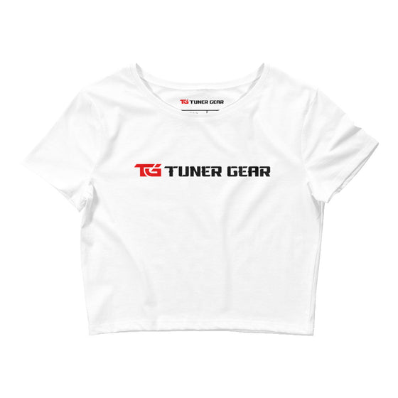 Tuner Gear - Women’s Crop Tee (White)